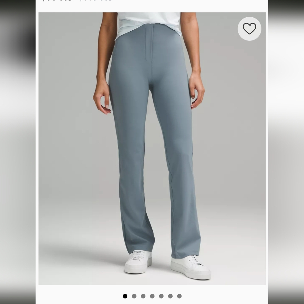 Lululemon Smooth Fit Pull-On High-Rise Pant Regular - Belgian Blue